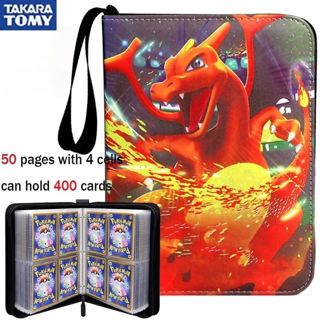 TAKARA TOM Pokémon Kartenalbum, Reißverschluss-Fotoalbum, Sammelmappe - Bild 1