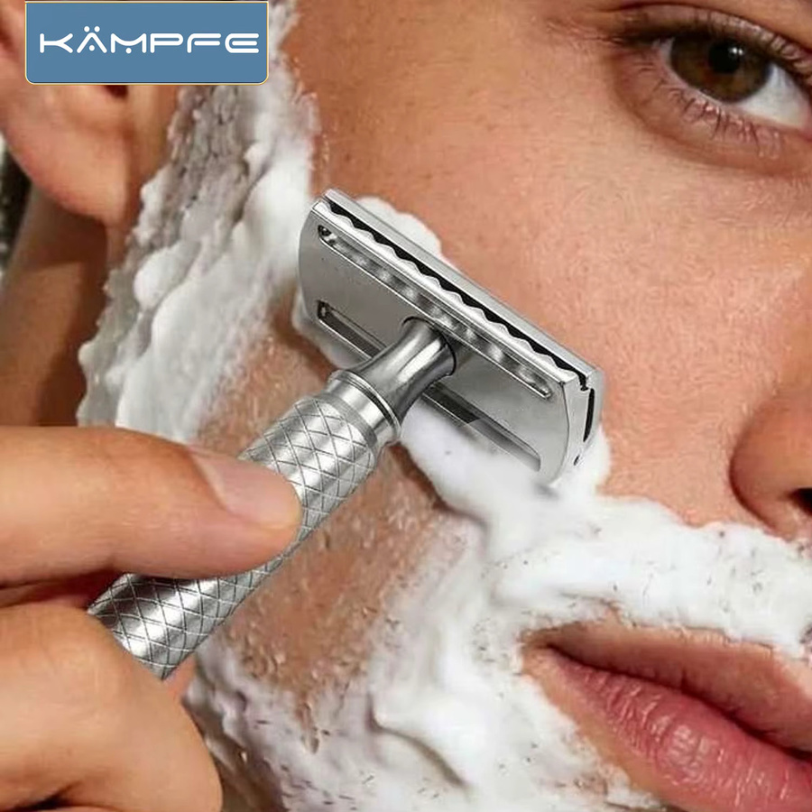 KAMPFE Sicherheits-Rasierer mit geschlossenem Kamm, Unisex - Bild 3