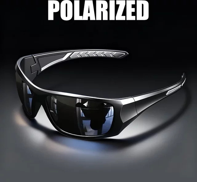 AWGSEE Sportsonnenbrille, Vollrand, Kunststoff, black, Unisex - Bild 1