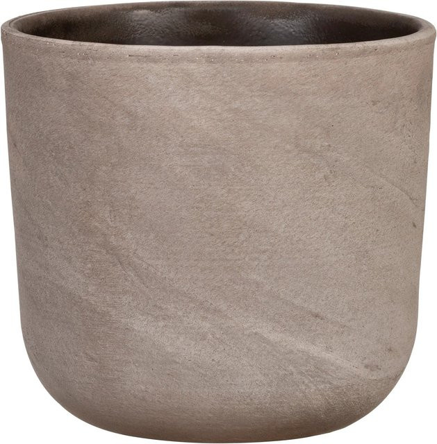 Scheurich Übertopf La Natura 981 in Travertino Beige mit Marmor-Look, Durchmesser: 24 cm, Höhe: 21,9 cm - Bild 1