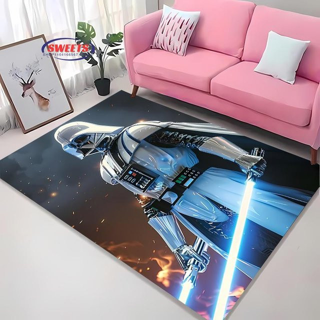 Karpetti Klassischer Filmteppich aus Polyester, rutschfest und waschbar, Mehrfarbig, Breite: 40 cm, Tiefe: 60 cm - Bild 1