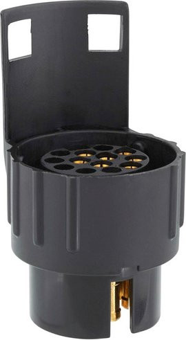 Unitec Kurzadapter 7 auf 13 polig 12 V in Schwarz - Bild 2
