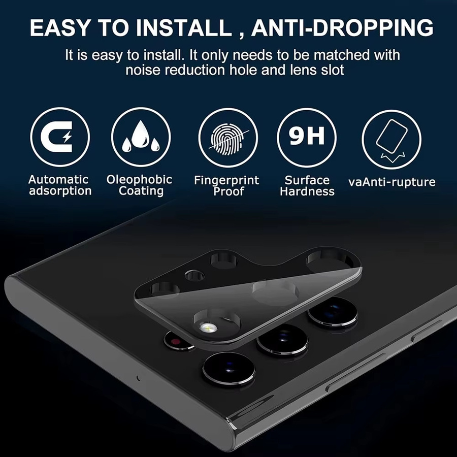 NNBILI 3er Set Kamera Schutz Glas für Samsung Galaxy S25 S24 S23 Ultra S22 S21 Plus und FE Kamera Objektiv Schutzfolie - Bild 2