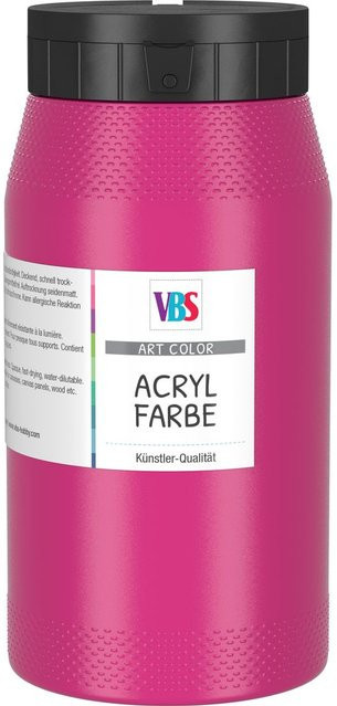 VBS Acrylfarbe Magenta, 500 ml - Bild 1