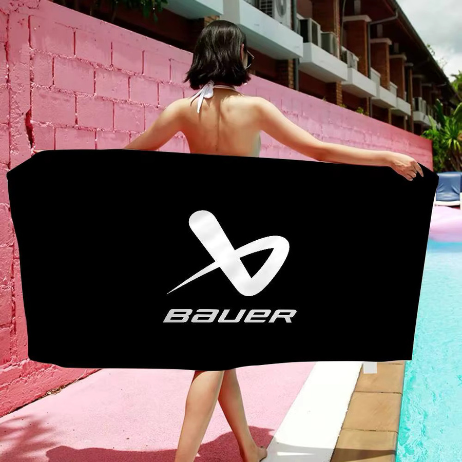 BEAST KINGDOM Strandtuch aus Mikrofaser in Schwarz für Yoga, Schwimmen und Sport - Bild 6