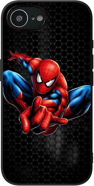 Spider Marvel Man Spiderman Handyhülle für Samsung Galaxy S25 S24 S23 S22 Ultra Plus FE A55 A35 A15 A06 A05 in Multicolour - Bild 1