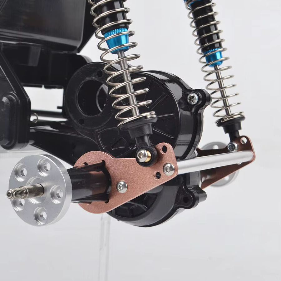 Tamiya 1/10 RC Aluminium-Legierung Hinterer Stoßdämpfer-Halterungssatz, Zubehör, Metall - Bild 3