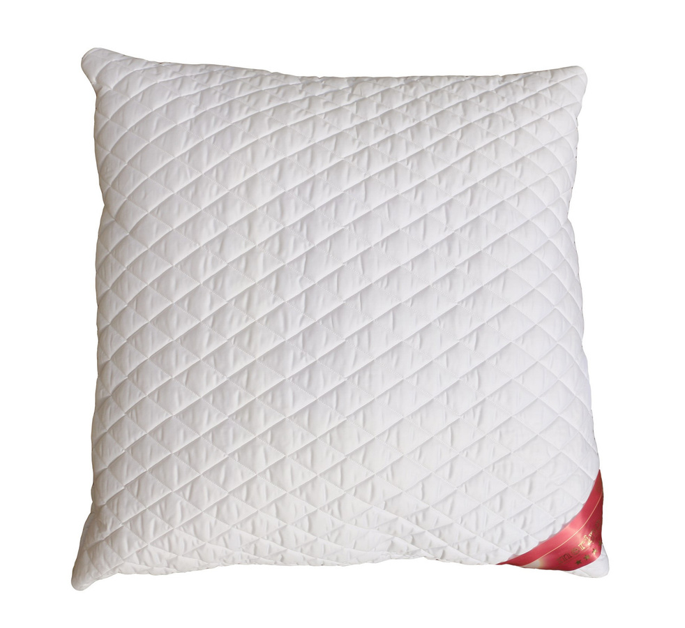 Garanta Merino Schafschurwolle Kissen in Weiß, fest, B/B: 80 x 80 cm - Bild 1