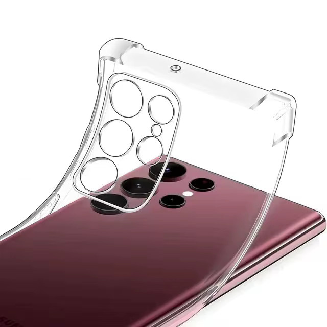 Stoßfeste transparente Silikonhülle für Samsung Galaxy S20 bis S26 Serie inkl. Ultra und FE Modelle - Bild 4