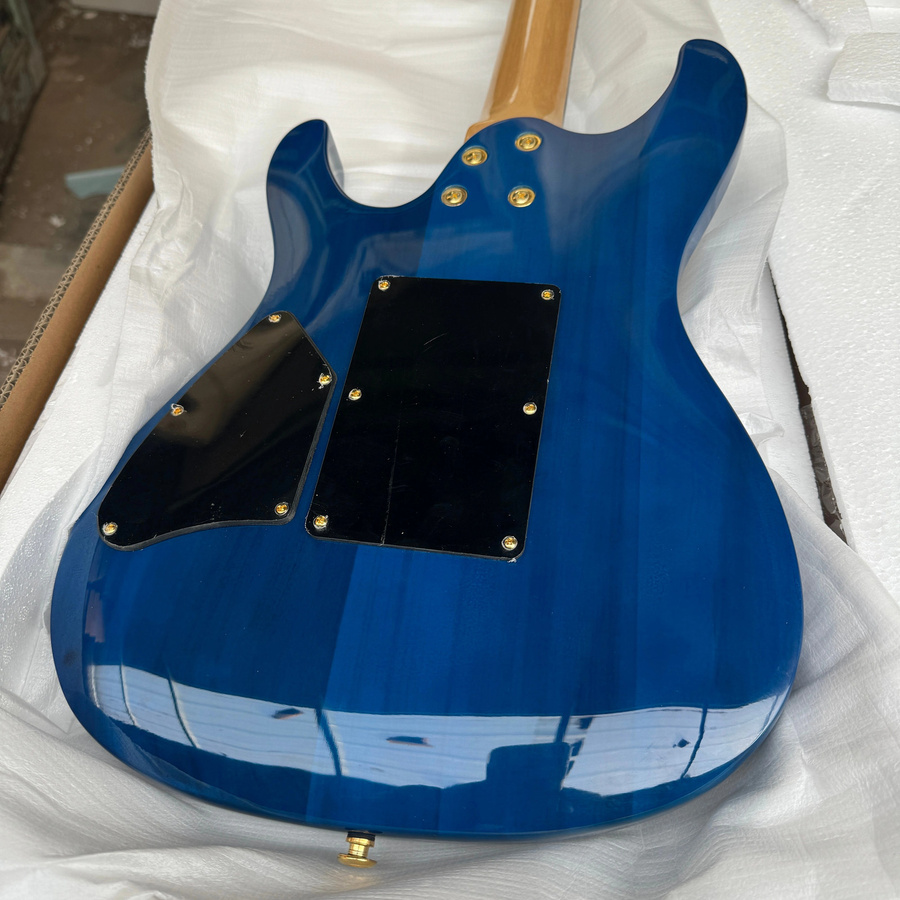 PRS Handgefertigte E-Gitarre High Beauty Blues in Blau mit fester Brücke für Rock, Jazz und Pop - Bild 3