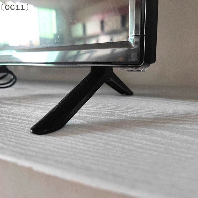 ieniaCC11 Sigurase TV-Ständer Halterung mit Tischplatte und Ständerbeinen für 50 bis 55 Zoll Fernseher, Schwarz - Bild 1