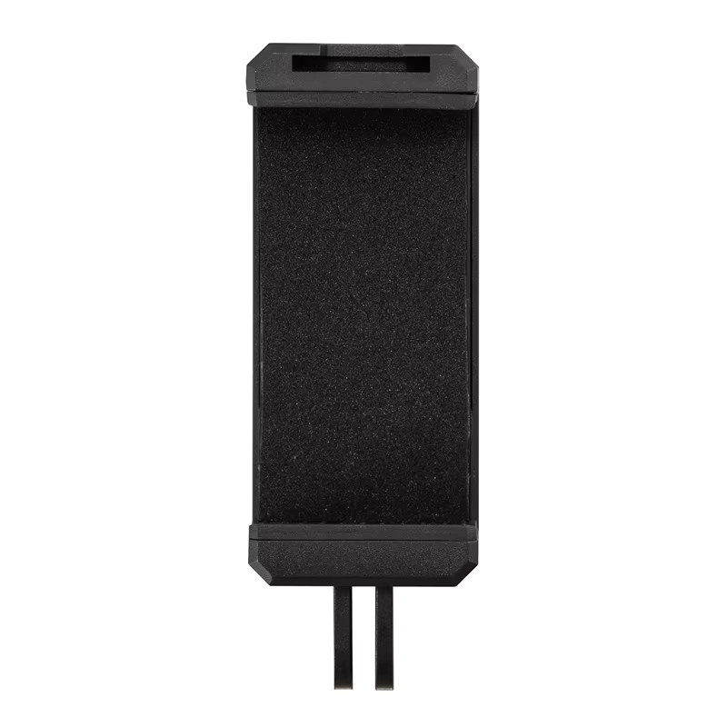 Xiaomi Stativhalterung in Schwarz mit Cold-Shoe-Halterung, Handy-Clip und 1/4-Zoll-Schraubenadapter für iPhone und LED-Videoleuchten - Bild 4