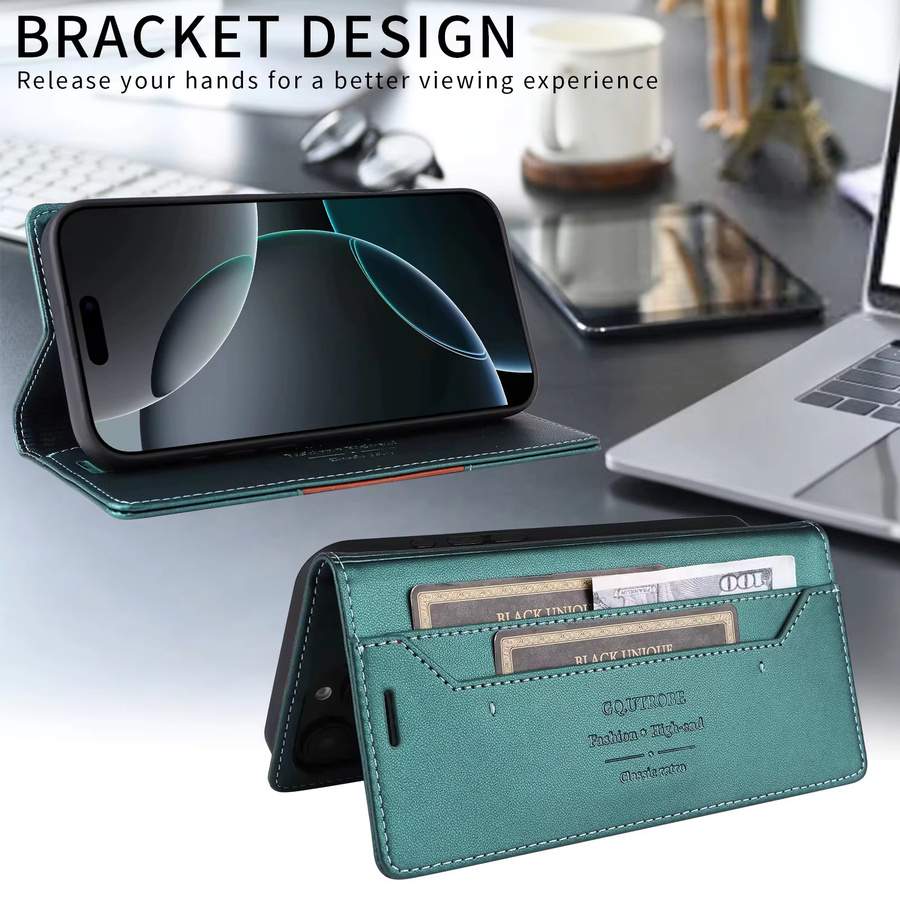 Magnetische Flip Ledertasche für Samsung Galaxy A-Serie 5G (A16 A36 A56 A26 A55 A35 A15 A25 A17 A05S A14 A24 A34 A54 A13 A33 A53 A73) als Brieftasche - Bild 4