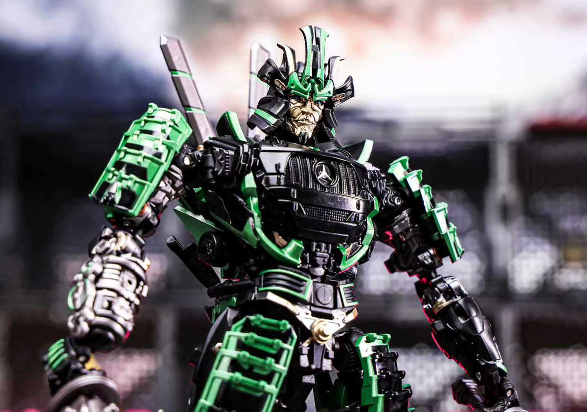 MetaGate Transformers The Last Knight Drift Actionfigur, grün, Einzelfigur - Bild 5