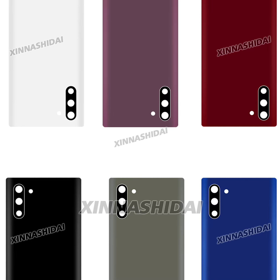 Samsung Galaxy Note 10 Ersatzgehäuse als Batterie-Rückseite aus Glas in Schwarz - Bild 3