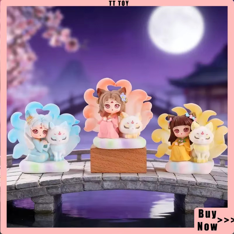 52TOYS Weisheit Neun-Schwänzige Begleiter-Serie Blindbox, Mini-Puppe - Bild 3