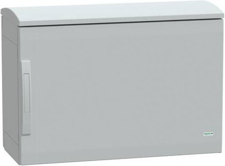Schneider Electric Verteilergehäuse aus Polyester in Grau, bodenstehend, oben offen mit Abdeckung, IP44, B/T/H: 50,0 x 75,0 x 32,0 cm - Bild 1