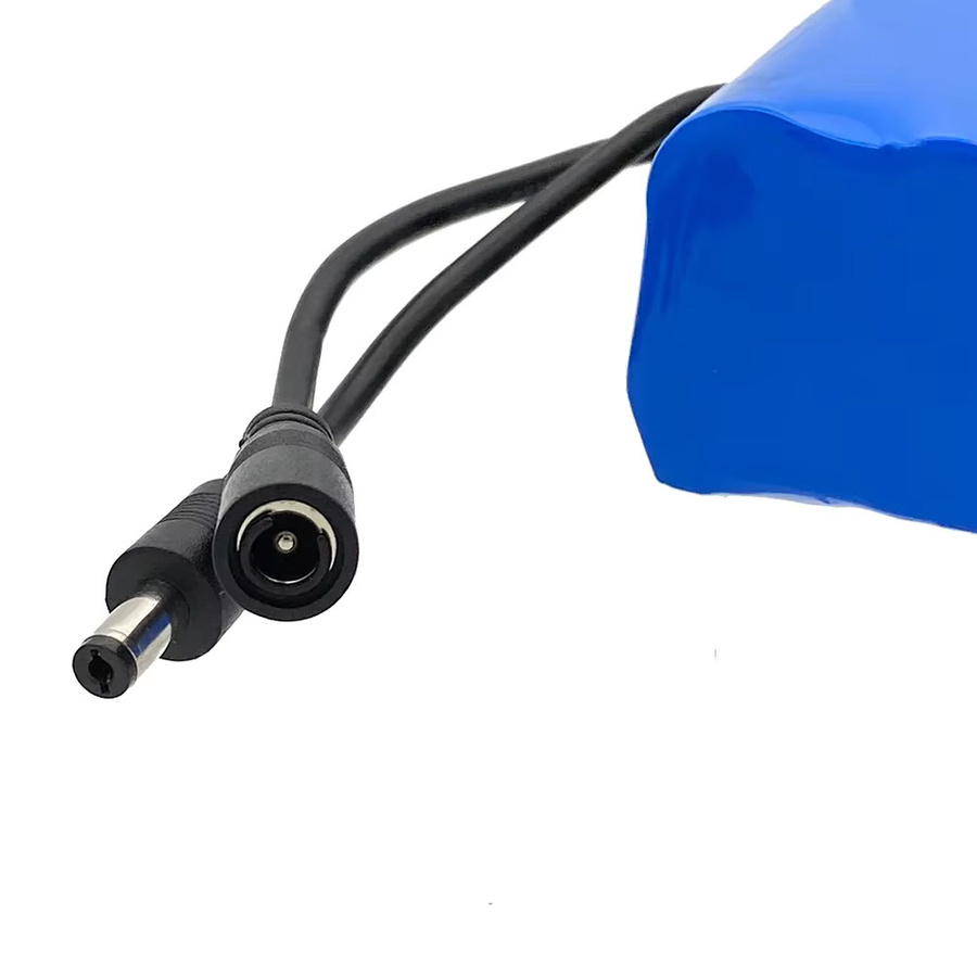 YTBNA 12 V Li-Ionen-Akkupack mit BMS und Ladegerät, 18650 Zellen, 4000 mAh, Blau - Bild 4