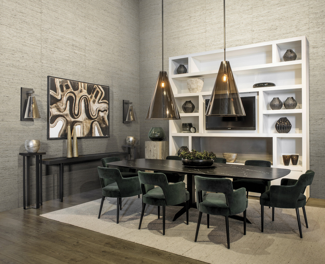 Omexco Tapete Seraya 47 SRA4721 Vlies Tapete in Silber Grau Beige mit abstraktem Naturdesign - Bild 1