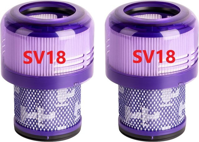 Dyson SV18 HEPA-Filter für V10slim und Digital Slim Akku-Staubsauger, Ersatzfilter 970612-01, Purple - Bild 1