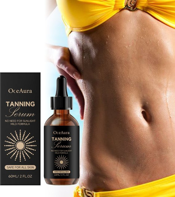 OceAura Selbstbräunungs-Serum für Körper & Gesicht, 60 ml, Unisex - Bild 1