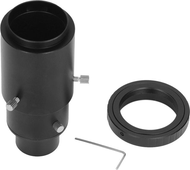 Einziehbarer Teleskop-Verlängerungstubus als astronomischer Kameraadapter und Montagehülse für SONY SLR, Schwarz - Bild 1