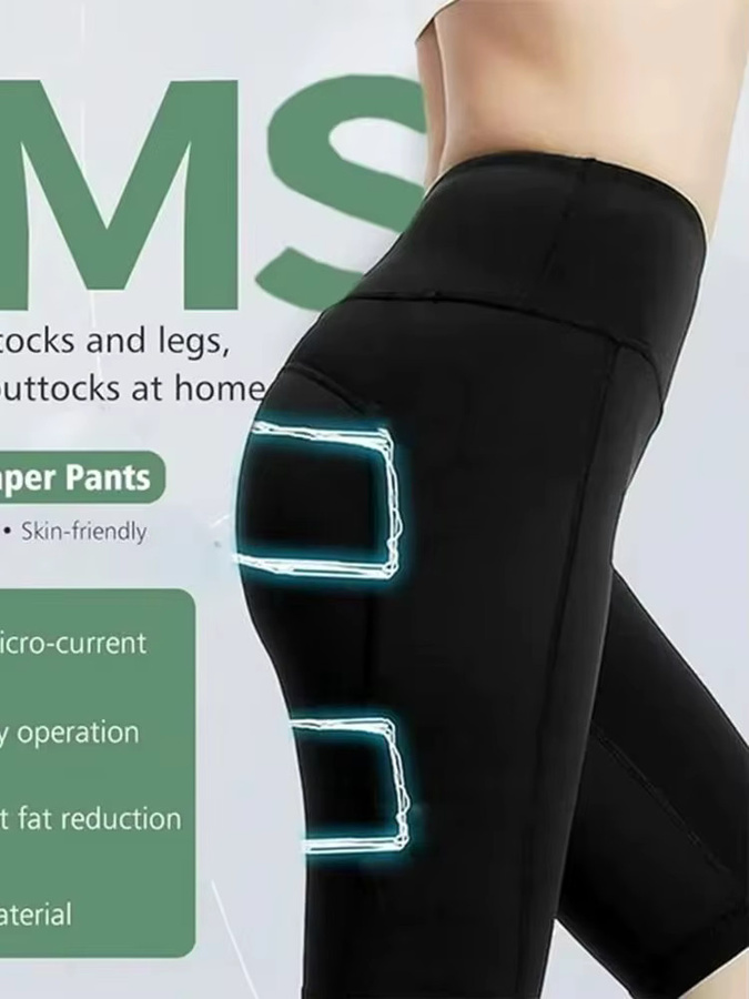 iKeener EMS Massage-Hose zur Muskelstimulation, Damen - Bild 4