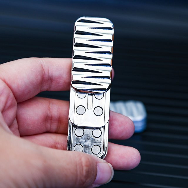 AHHLCLT Fidget Slider, Zinklegierung, Metall, Stress Relief Spielzeug - Bild 1
