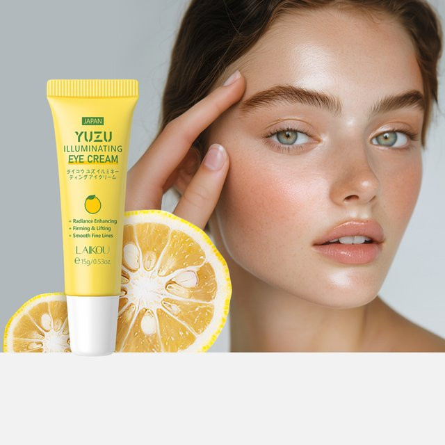 LAIKOU Yuzu Illuminating Augencreme, 15g - Bild 1