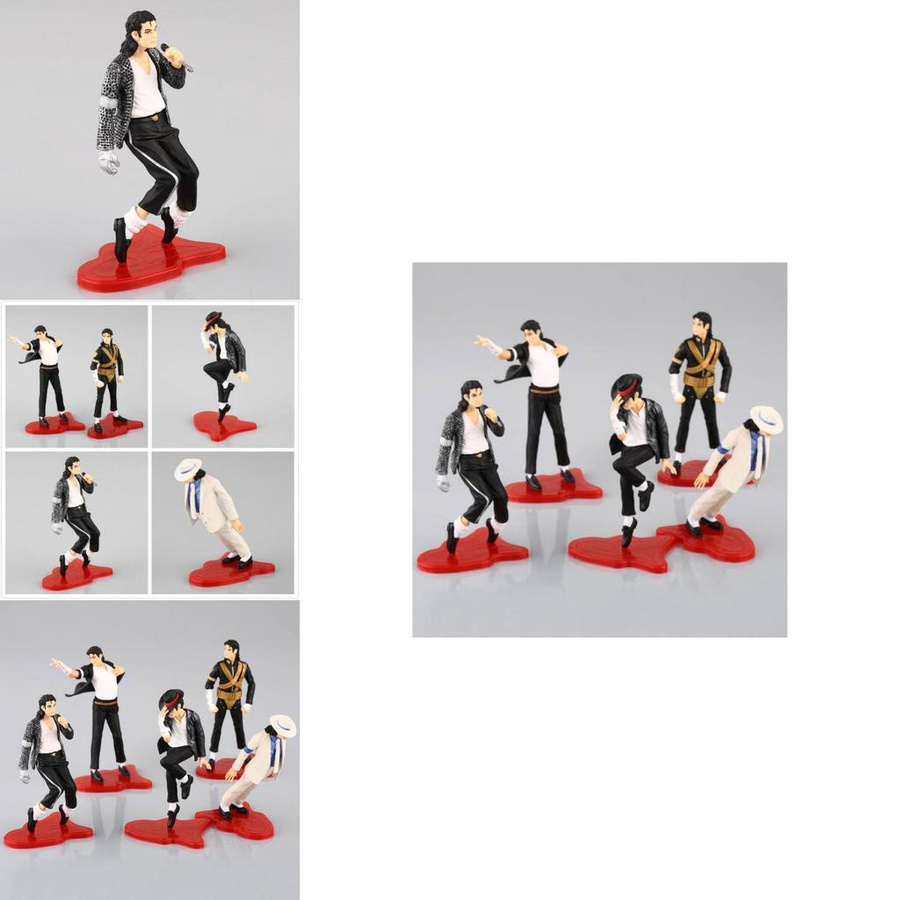 NovaGlade Michael Jackson Pose-Figuren 10 cm Set - Bild 2
