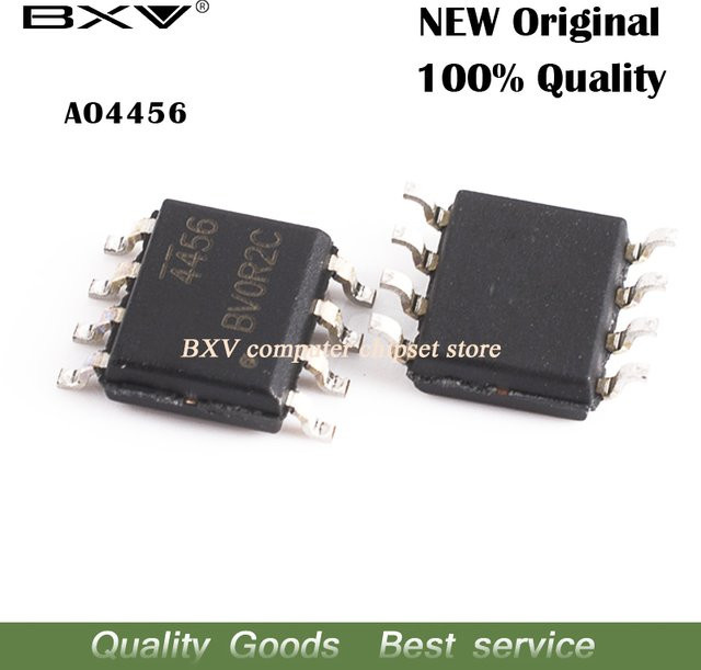 10 Stück AO4456 SMD IC Chip in Schwarz im SOP-8 Gehäuse - Bild 1