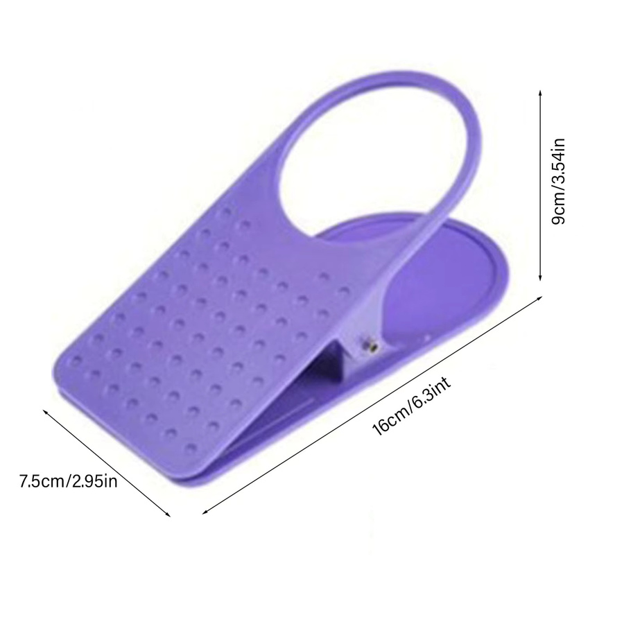 Getränkehalter mit Binder-Clip zur Befestigung am Schreibtisch aus Kunststoff - Bild 3