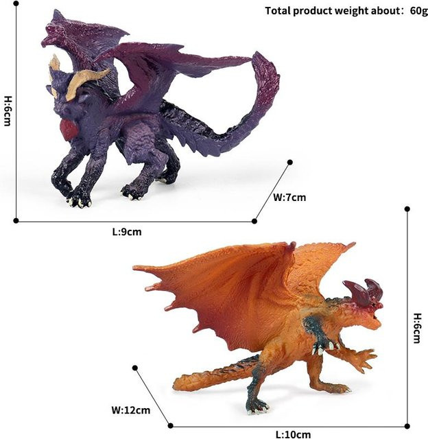 Oenux Mythical Chinese Dragon Dinosaurier, Actionfiguren, Tiere, ab 3 Jahre - Bild 1