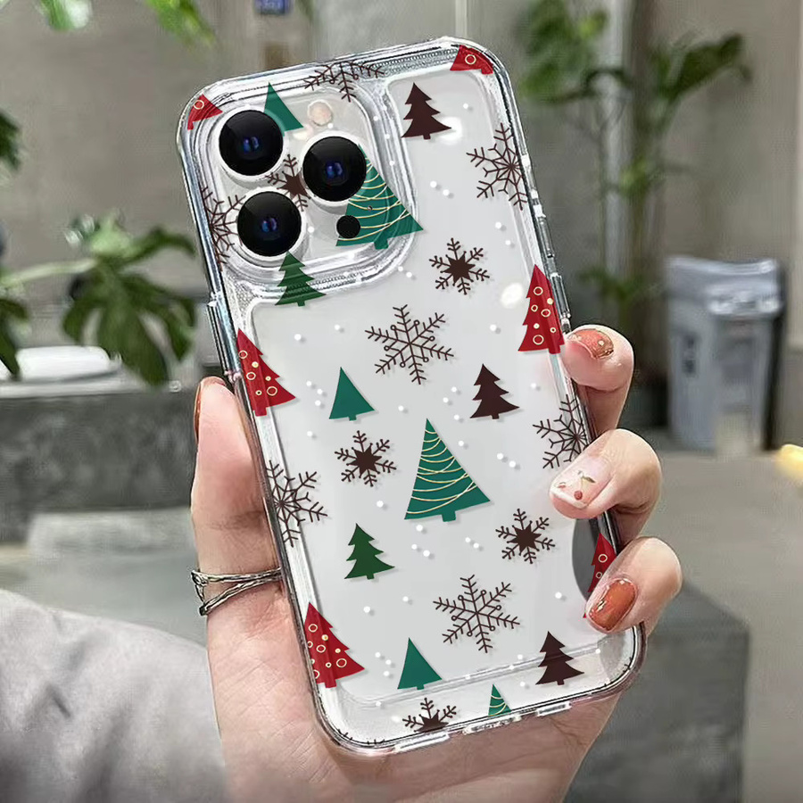 Weihnachten Handyhülle aus weichem TPU für Samsung Galaxy S25 Ultra S24 S23 FE S22 A56 5G A55 A54 A36 A16 A15 A35 A34 A26 A53 A52 A14 A13 in Multicolour - Bild 4