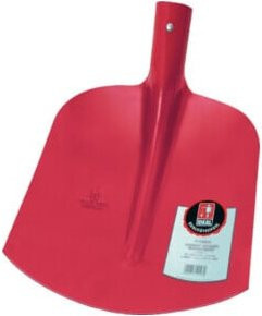 Idealspaten Sandschaufel Ruhr-Brilliant Holländer Modell ohne Stiel in Rot - Bild 1