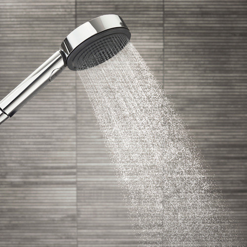 Hansgrohe Handbrause-Set Pulsify Blend in Silber mit 3 Strahlarten und 1,6 m Schlauch - Bild 2