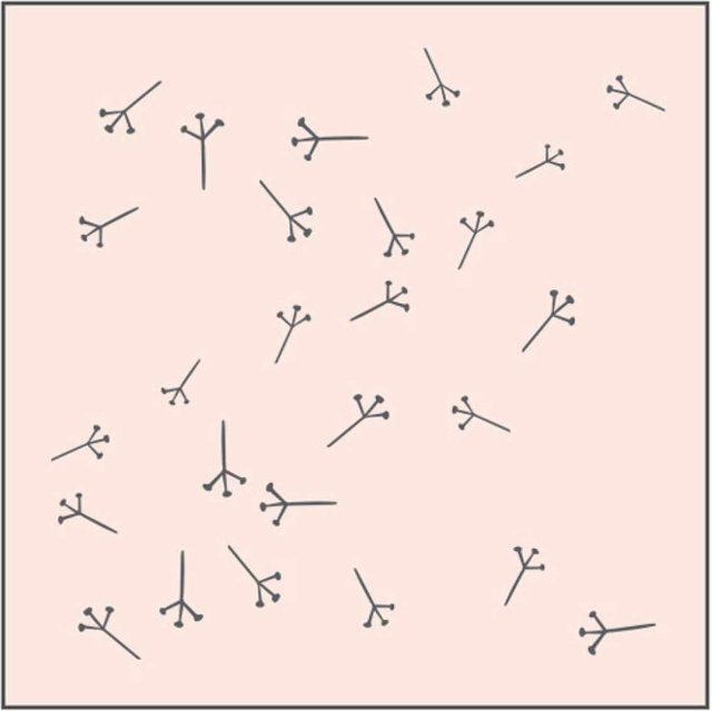 May&Berry Holzstempel Pusteblume in Nude, B/B: 45 x 45 mm - Bild 1