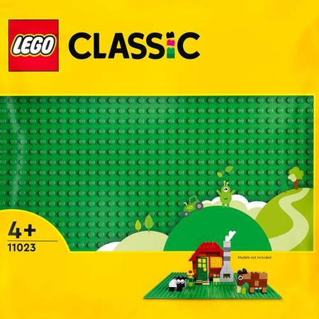 LEGO Classic 11023 Grüne Bauplatte für Konstruktionen von Gärten, Wäldern und Landschaften