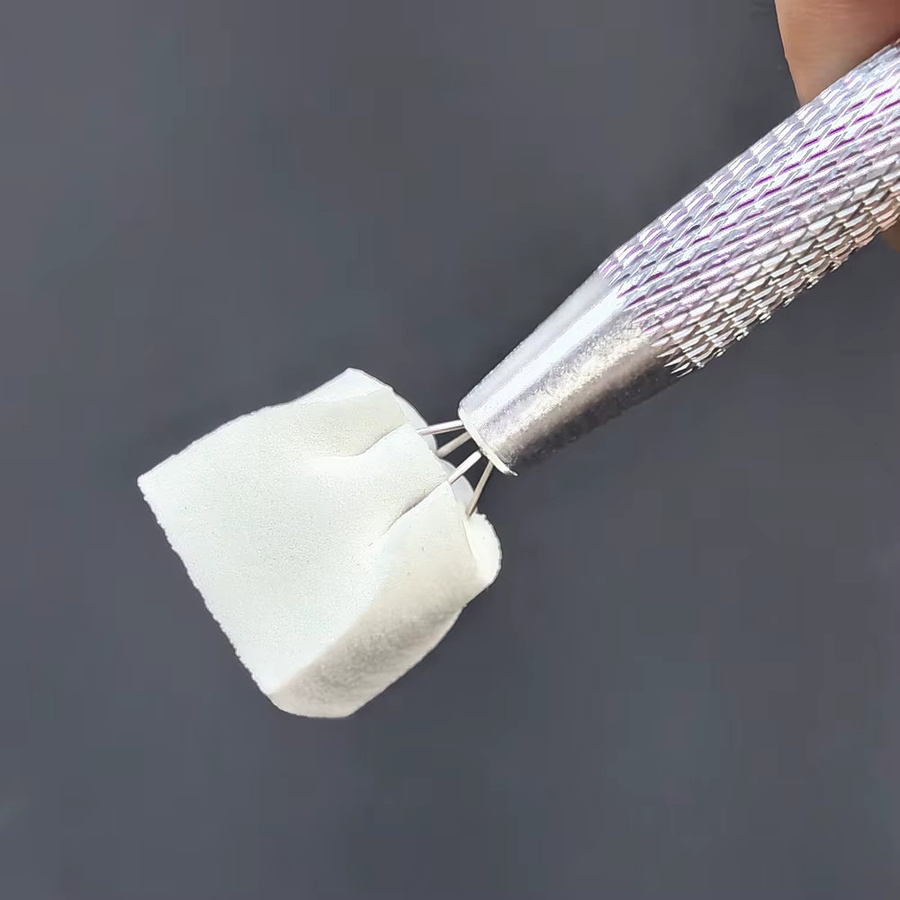 Lurayee Nagelkunstschwämme mit Greifstift, Unisex - Bild 2