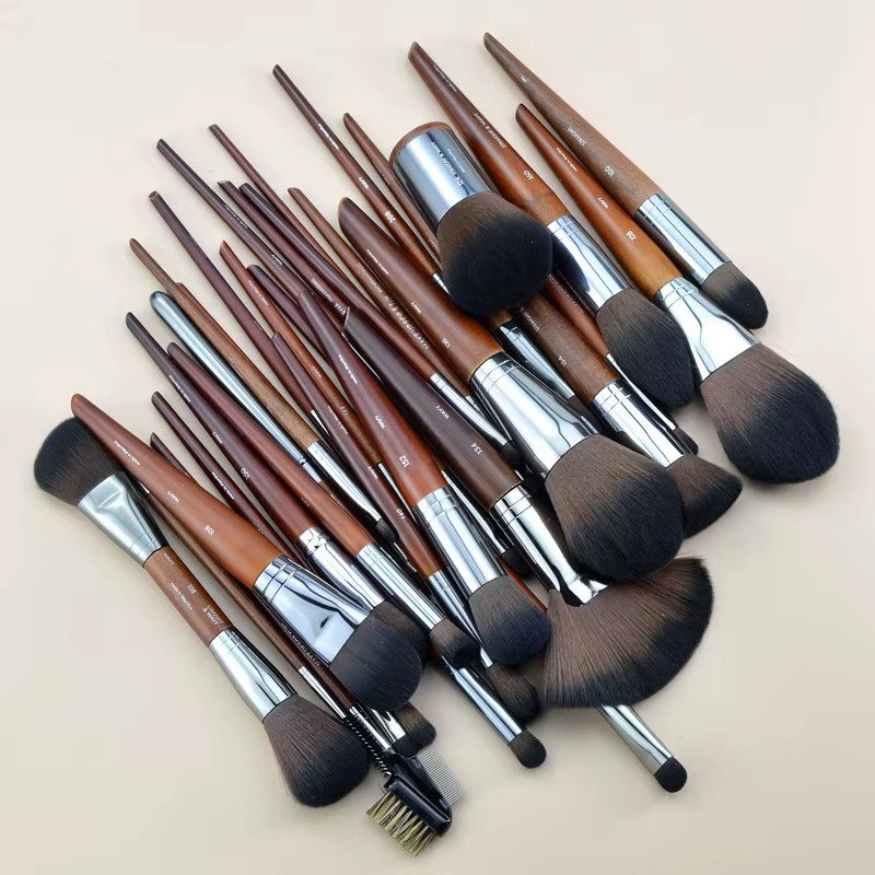 3er Set Make-up Pinsel, Lidschatten, Lip Liner, Concealer, Unisex - Bild 2