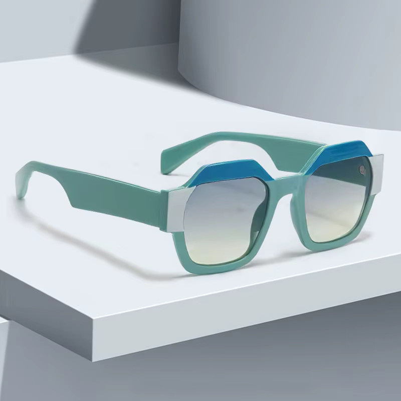 YuYing Sonnenbrille Cat-Eye, Vollrand, Kunststoff, Damen - Bild 1