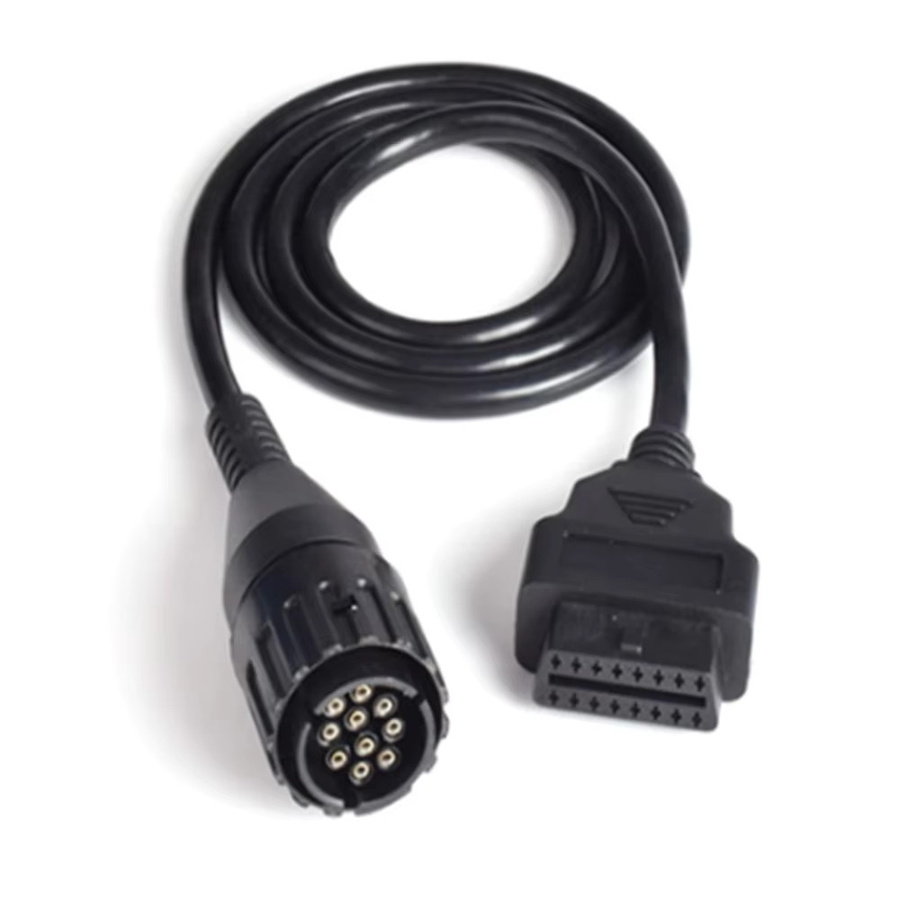BMW ICOM D Diagnosekabel für Motorräder 10-Pin auf 16-Pin OBD2 Adapter und Verlängerungskabel in Schwarz - Bild 3