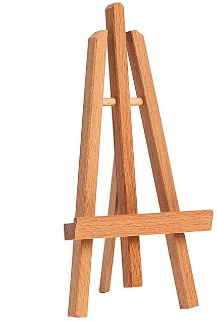 Rico Design ART Deko- und Tischstaffelei klein aus Holz, Höhe: 24,0 cm, Breite: 11,0 cm - Bild 1