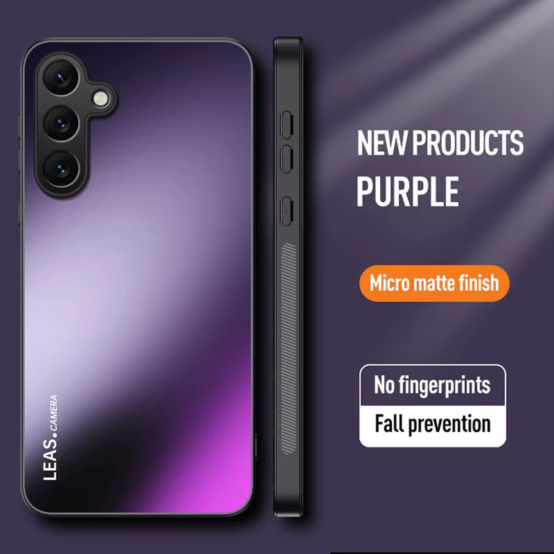 Frosted Matte Silikon Schutzhülle für Samsung Galaxy A-Serie in Weiß - Bild 5