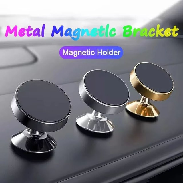 VORTNGLE Magnetischer Auto-Handyhalter in Schwarz mit 360-Grad-Drehung für iPhone und Xiaomi Redmi - Bild 1