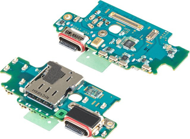 Samsung Galaxy S26 Plus Ladeanschlussplatine mit Mikrofon und SIM-Kartenlesermodul Service Pack GH96-21141A in Multicolour - Bild 1