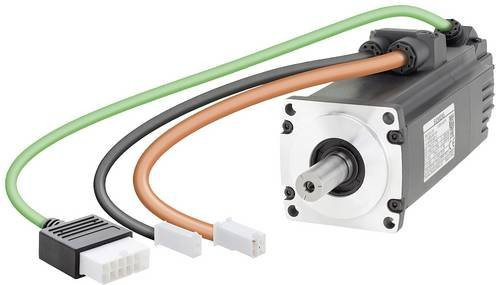 Siemens SIMOTICS S-1FL6 LI Synchronmotor 1FL6034-2AF21-1AB1, 1AC/3AC 230V, 1,27 Nm, 3000 1/min, grau - Bild 1