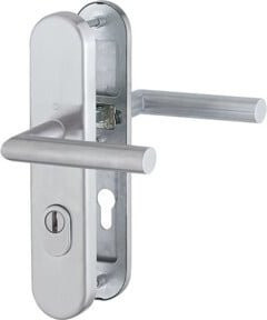 Hoppe Schutzgarnitur Ams.E1400Z/3332ZA/3310 in Silber aus Stahl - Bild 1