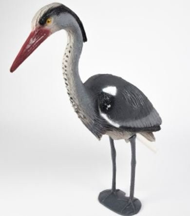 Gardigo Reiher-Attrappe als effektiver Vogelvertreiber zur Abschreckung, Höhe: 58 cm, Breite: 15,5 cm, Tiefe: 58 cm - Bild 2