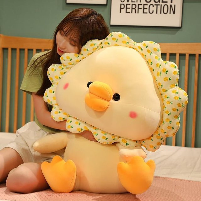 Binchi Keji Travel Ente Plüsch, 35cm, Gelb, ab 12 Jahren - Bild 1